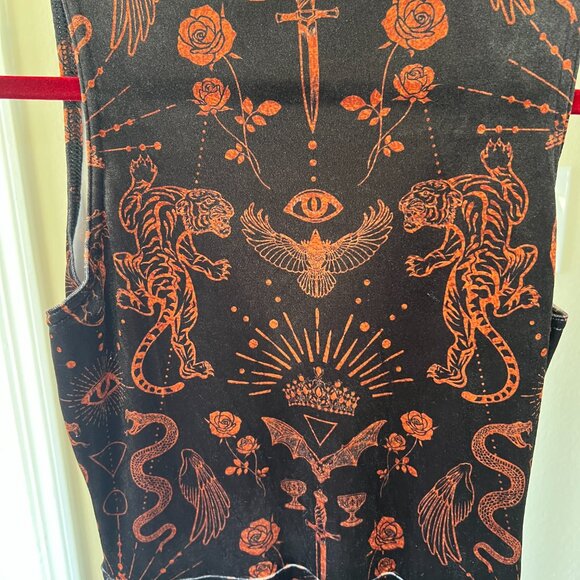 BlackMilk Sacred Power Velvet Marilyn Dress - Picture 2 of 7